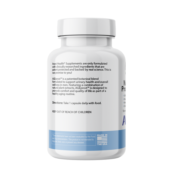 AGEprost® Best Natural Herbal Prostate Health Support